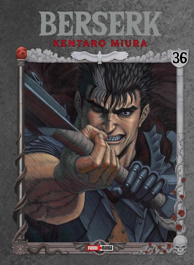 Manga Berserk 36 Panini Argentina Blanco