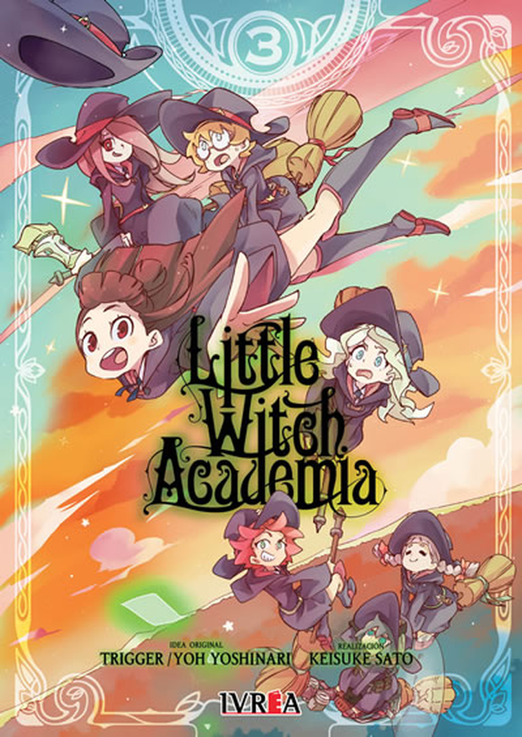 Manga Little Witch Academia 03 Blanco