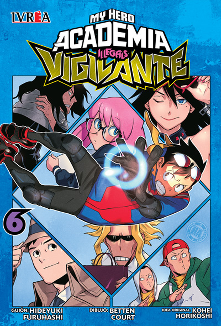 Manga My Hero Academia Illegals Vigilante 06 Blanco