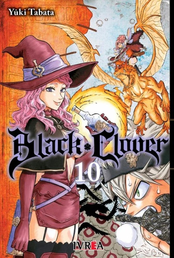 Manga Black Clover 10 Ivrea Argentina Blanco