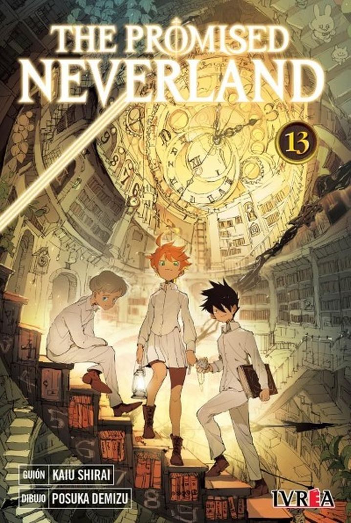 Manga The Promised Neverland 13 Blanco