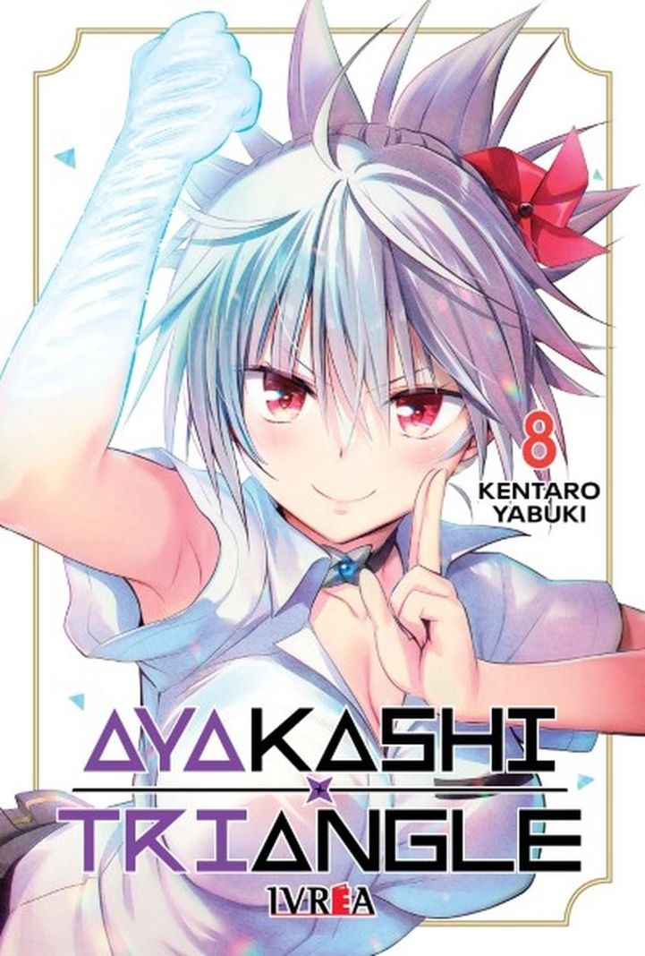 Manga Ayakashi Triangle 08 Blanco