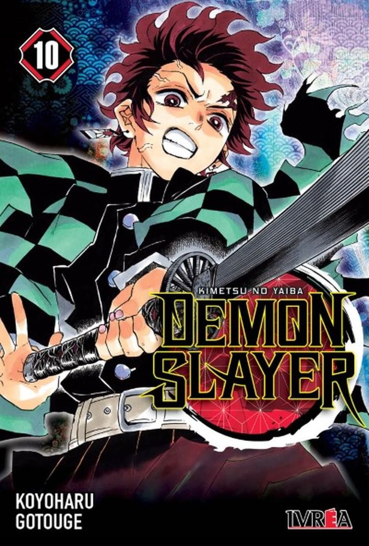 Manga Demon Slayer: Kimetsu No Yaiba 10 Ivrea Argentina Blanco