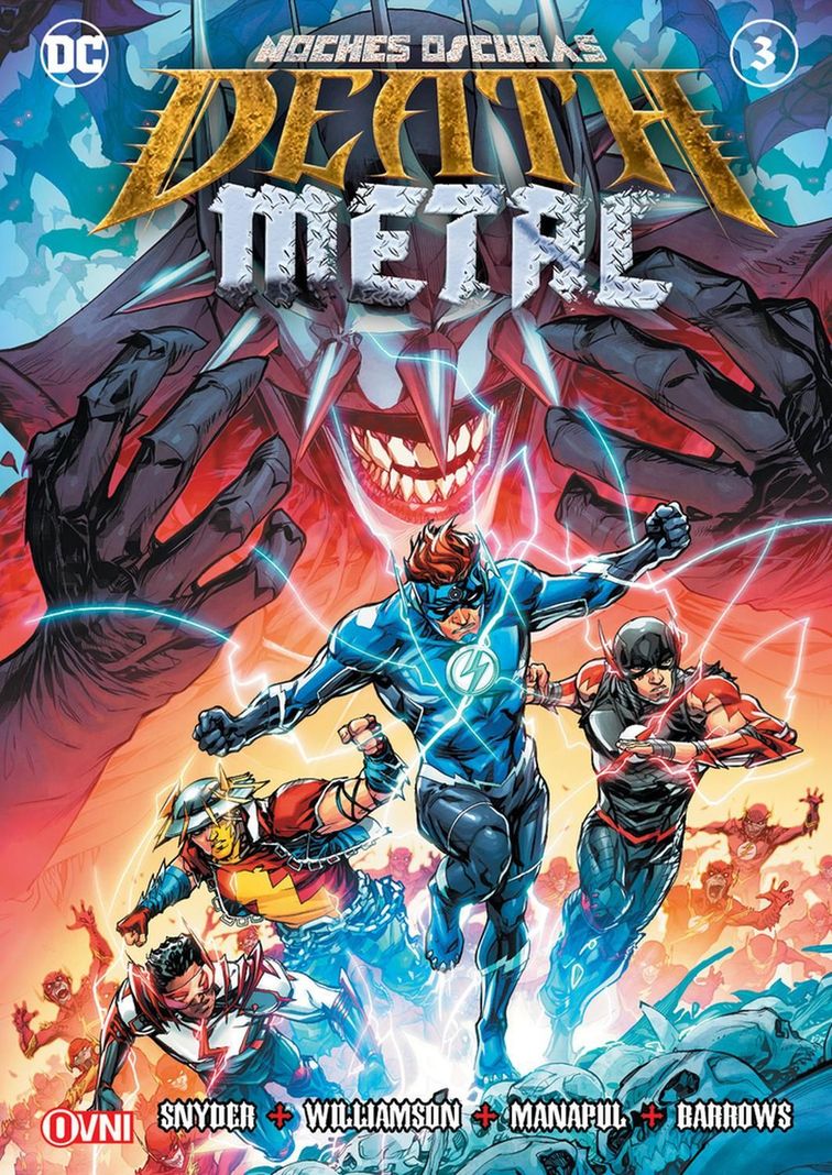 Comic Batman Noches Oscuras Death Metal #3 Blanco