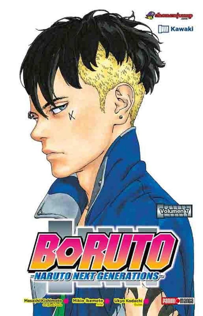 Manga Boruto 07 Panini Argentina Blanco
