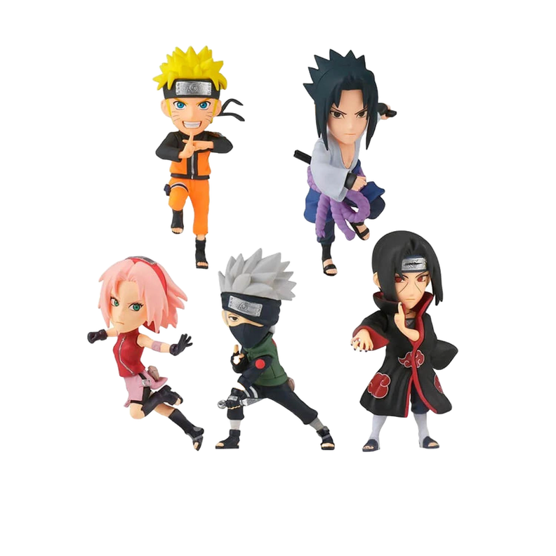 Figura Naruto Shippuden World Collectable (Al azar) Blanco