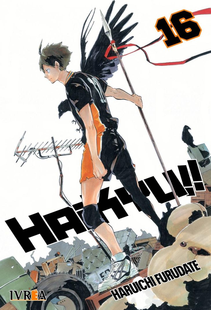 Manga Haikyu!! 16 Ivrea Argentina Blanco