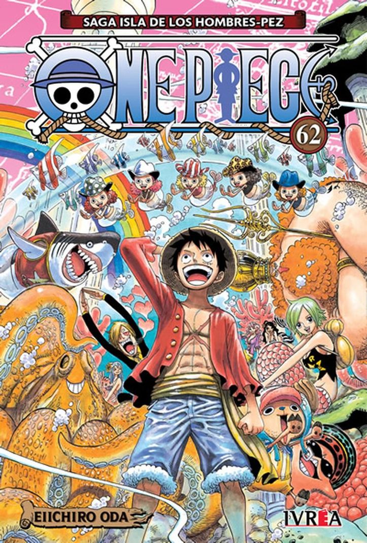 Manga One Piece 62 Ivrea Argentina Blanco