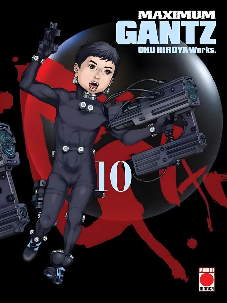 Manga Maximum Gantz 10 Panini Espana Blanco