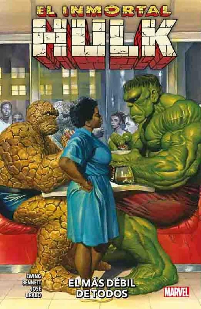 Comic El Inmortal Hulk 09 El Mas Debil De Todos Blanco