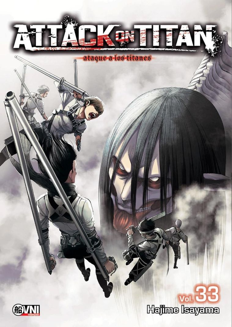 Manga Attack On Titan Vol. 33 Hajime Isayama Ovni Press-0