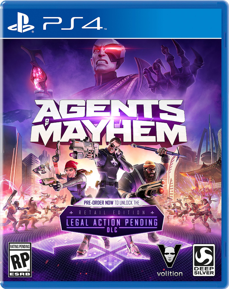 Agents Of Mayhem Ps4 Juego Físico-0