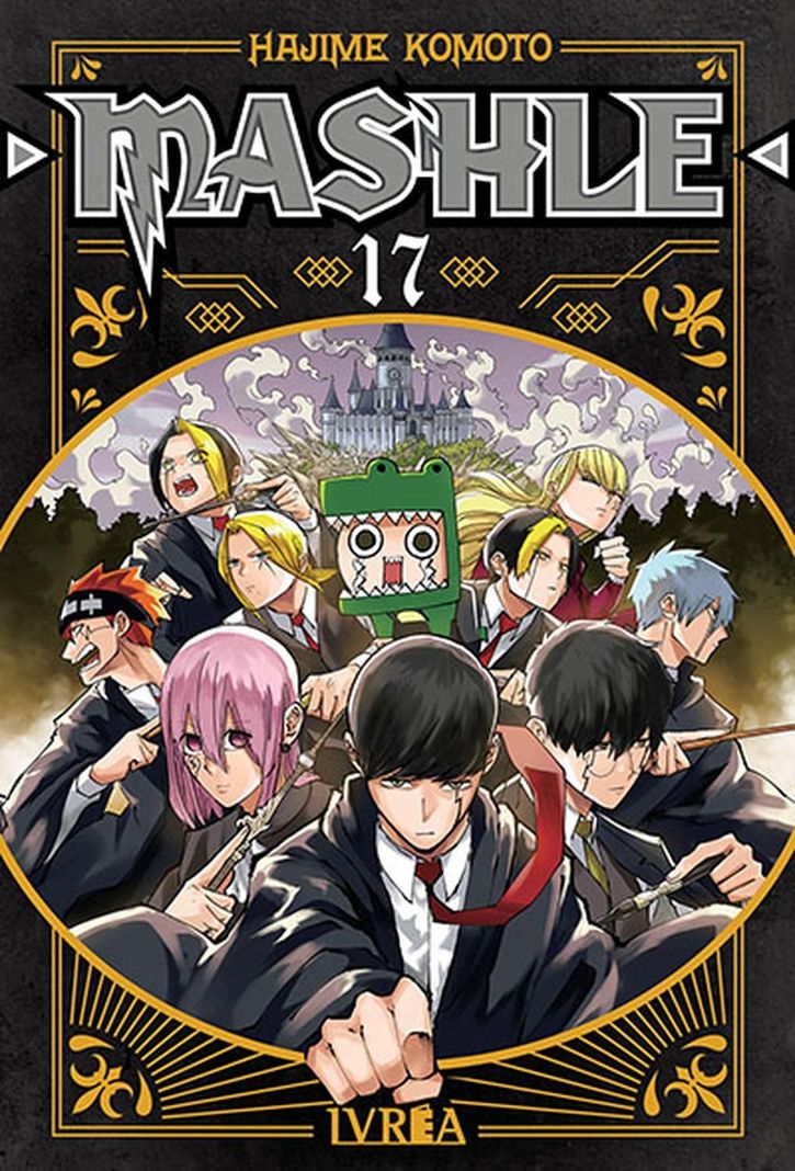 Manga Mashle 17 Ivrea Argentina Blanco