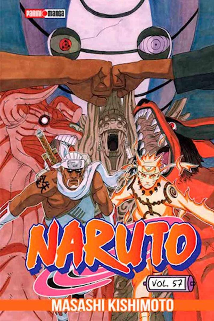 Manga Naruto 57 Panini Argentina Blanco