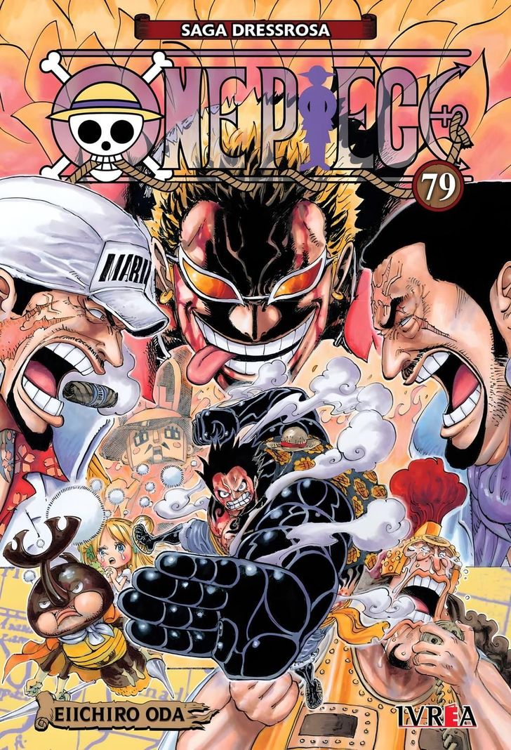 Manga One Piece 79 Ivrea Argentina Blanco