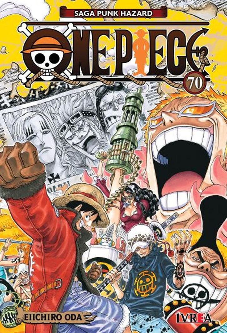 Manga One Piece 70 Ivrea Argentina Blanco