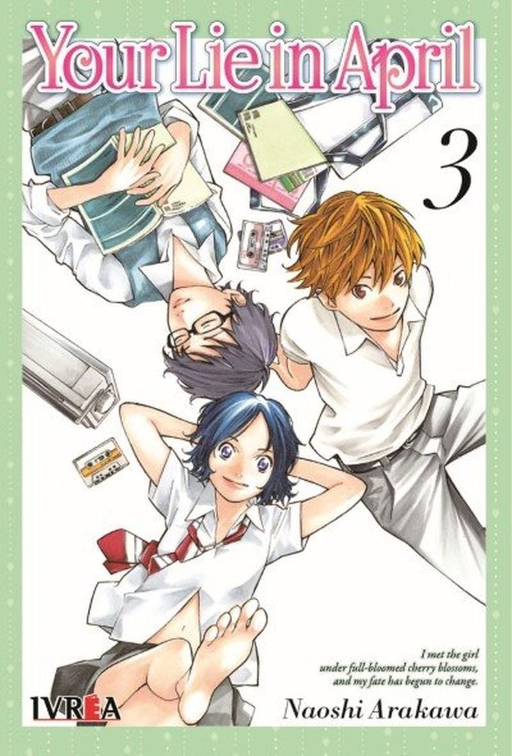 Manga Your Lie In April 03 Blanco