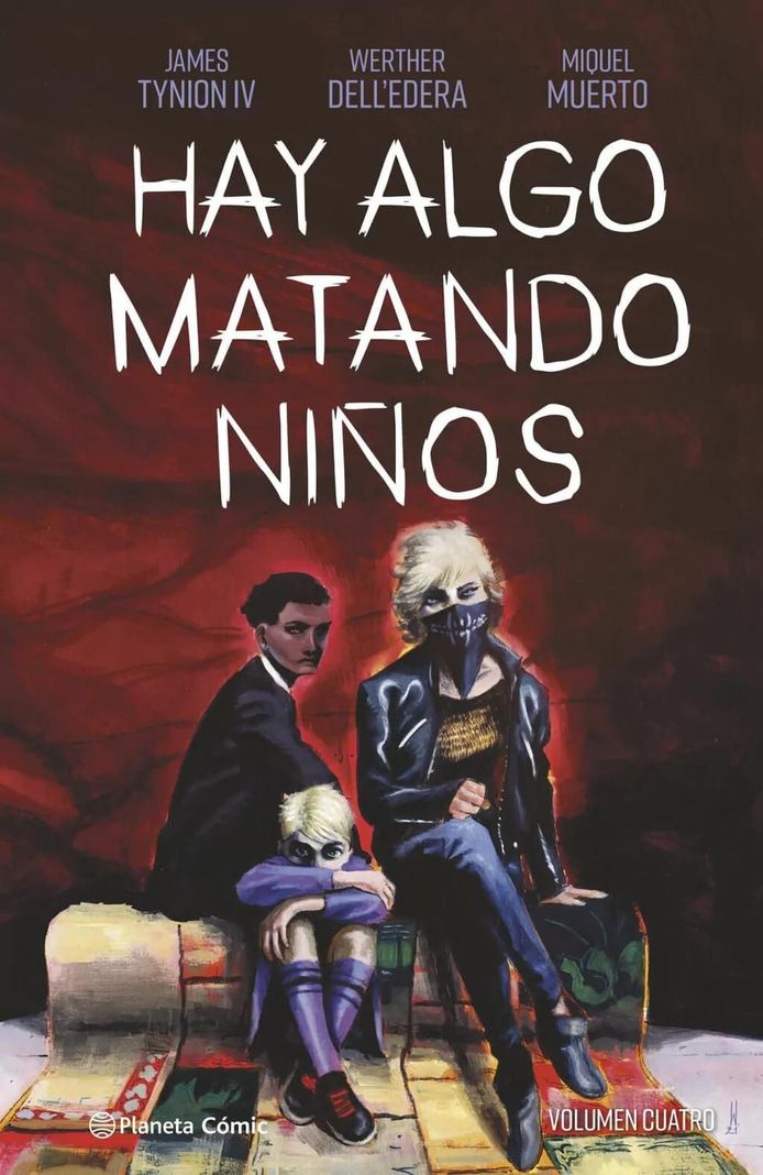 Comic Hay Algo Matando Ninos Vol. 04 Planeta Blanco