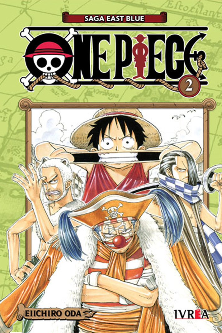 Manga One Piece 02 Ivrea Argentina Blanco