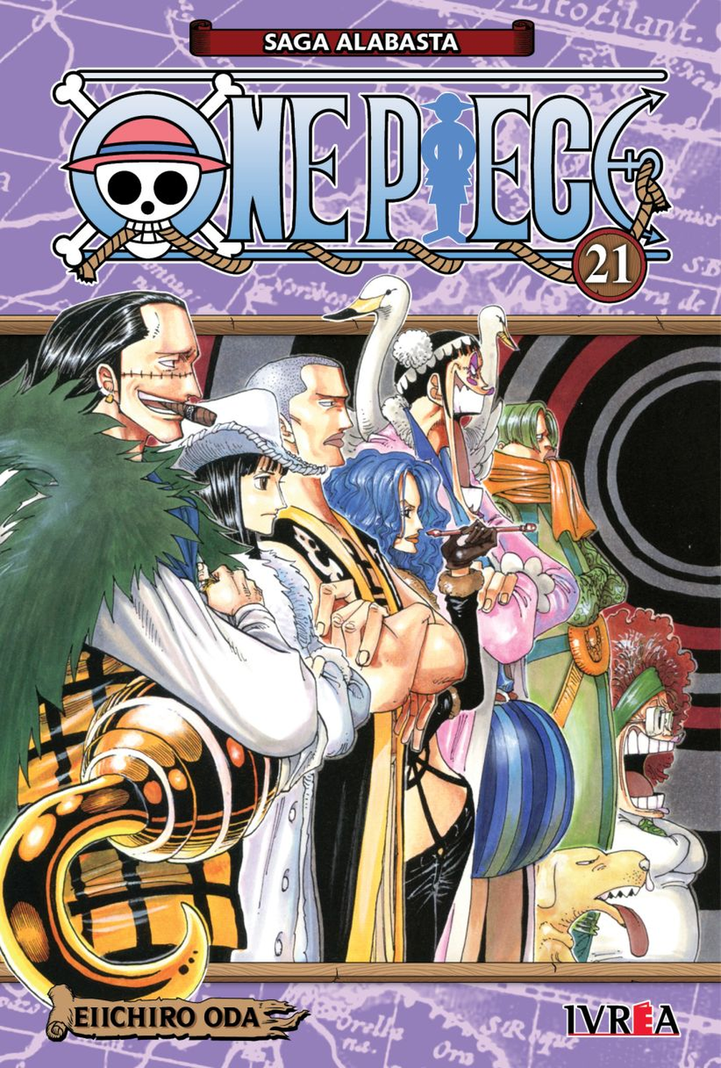 Manga One Piece 21 Ivrea Argentina Blanco