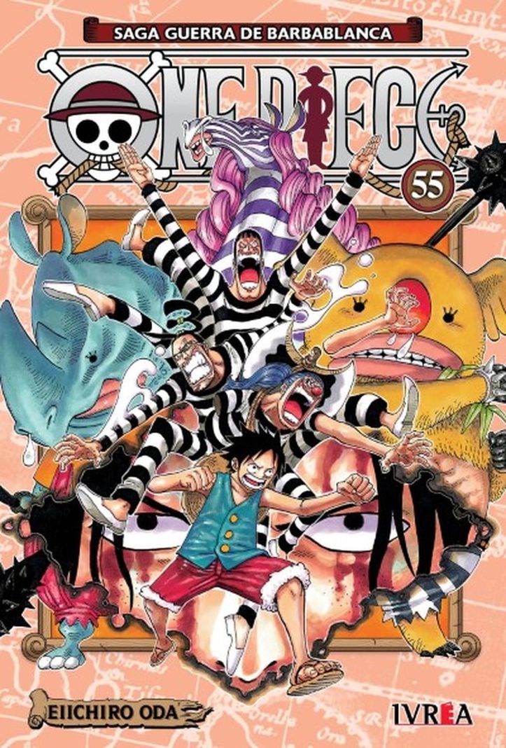 Manga One Piece 55 Ivrea Argentina Blanco