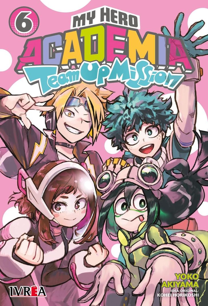 Manga My Hero Academia Team Up Mission 06 Blanco