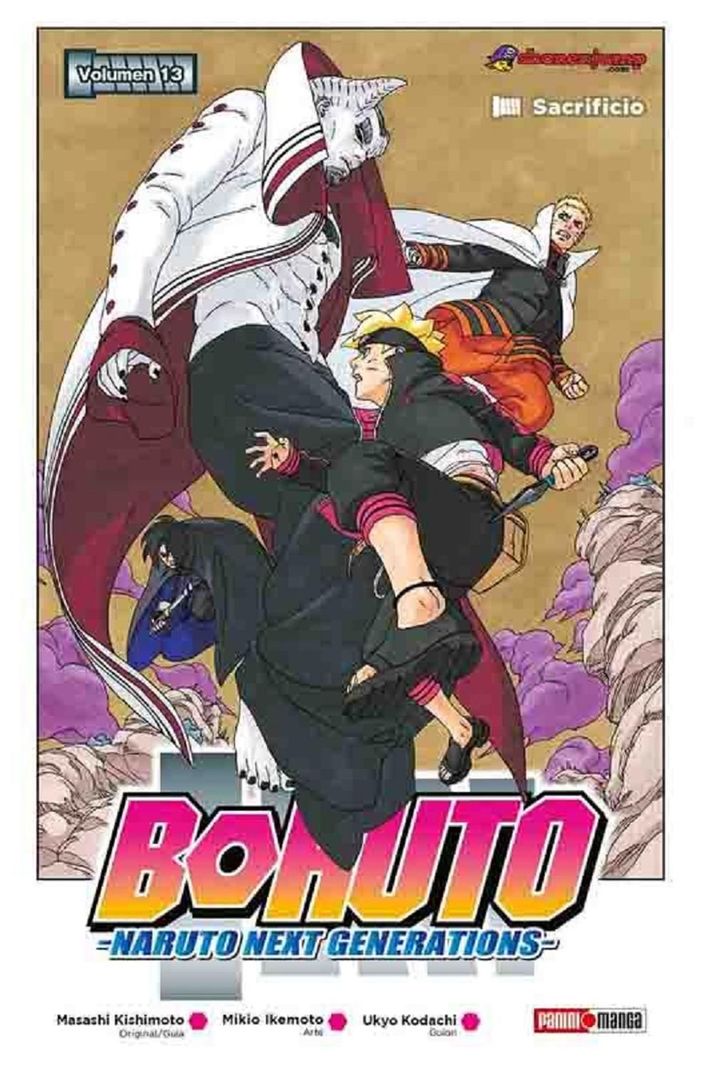 Manga Boruto 13 Panini Argentina Blanco