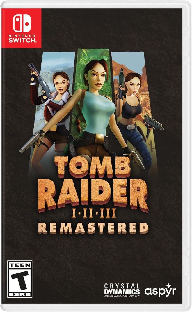 Tomb Raider I-II-III Remastered Nintendo Switch-0