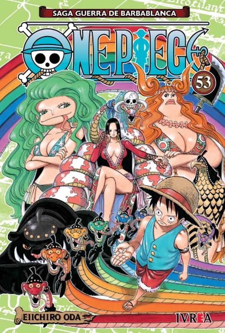 Manga One Piece 53 Ivrea Argentina Blanco