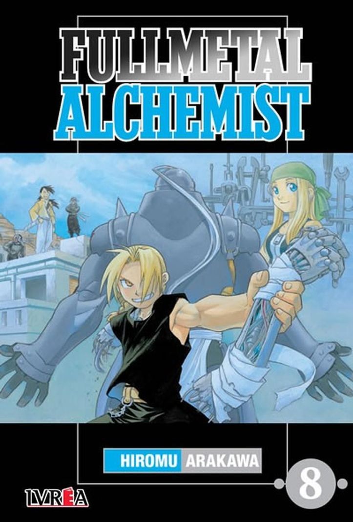 Manga Fullmetal Alchemist 08 Blanco