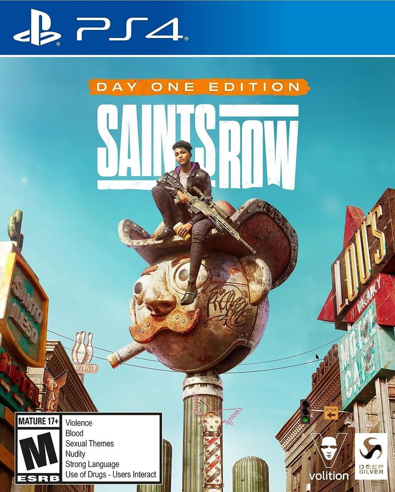 Saints Row Day One Day Edition Ps4 Juego Físico-0