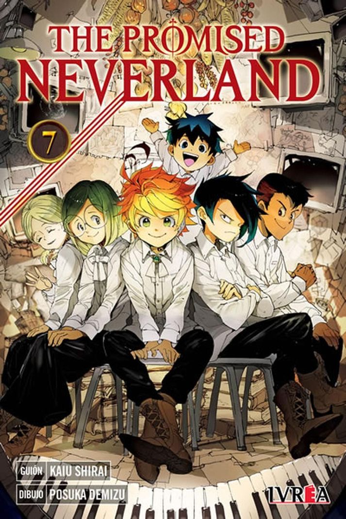 Manga The Promised Neverland 07 Blanco