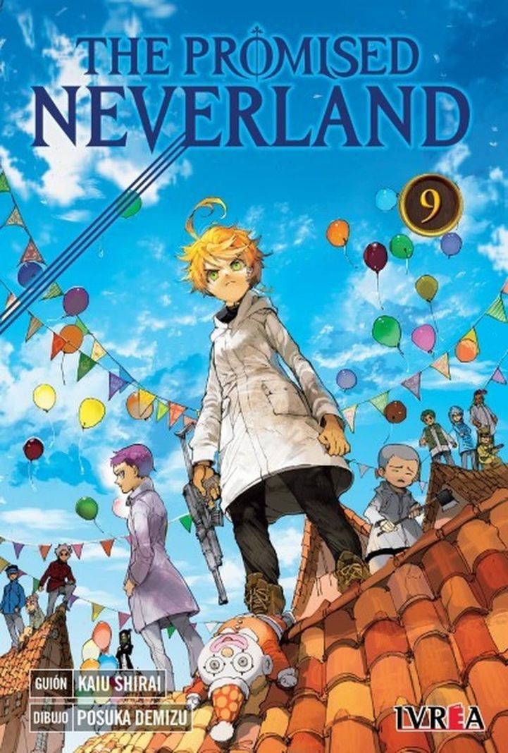 Manga The Promised Neverland 09 Blanco