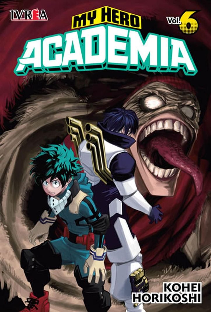 Manga My Hero Academia 06 Ivrea Argentina Blanco