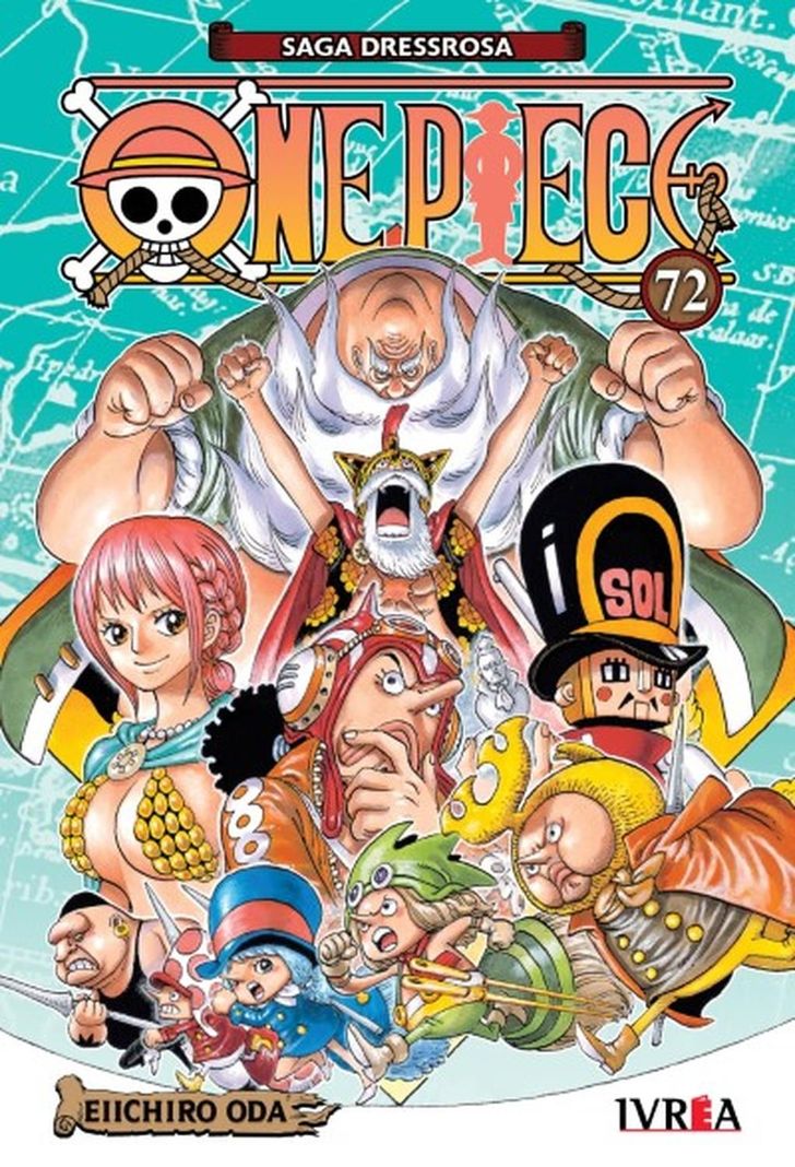 Manga One Piece 72 Ivrea Argentina Blanco