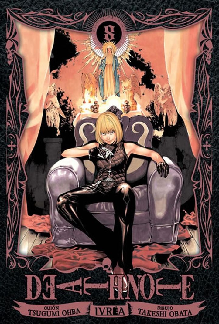Manga Death Note 08 Ivrea Argentina Blanco