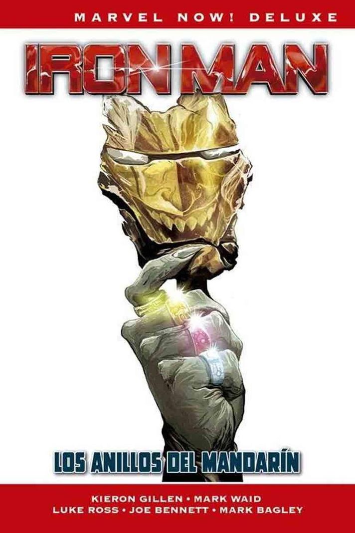 Cómic Iron Man De K Gillen 03 Los Anillos Del Mandarin (Marvel Nov! Deluxe)-0