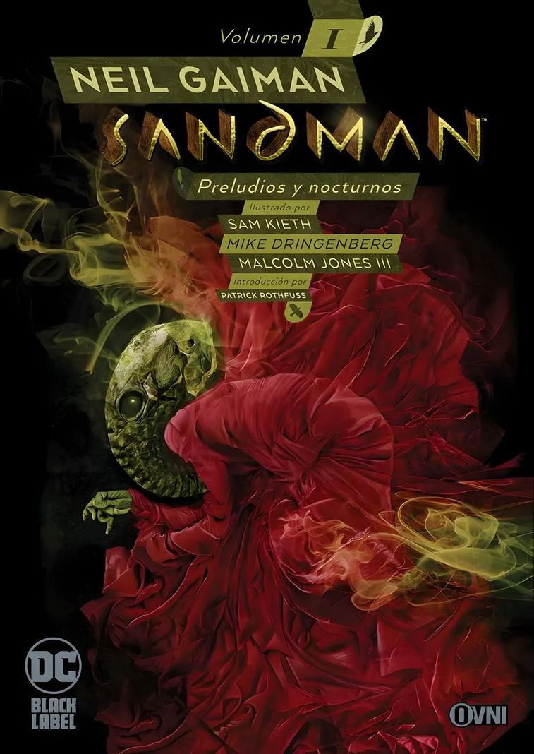 Libro Sandman Vol. 01 Preludios y nocturnos DC Black Label Blanco
