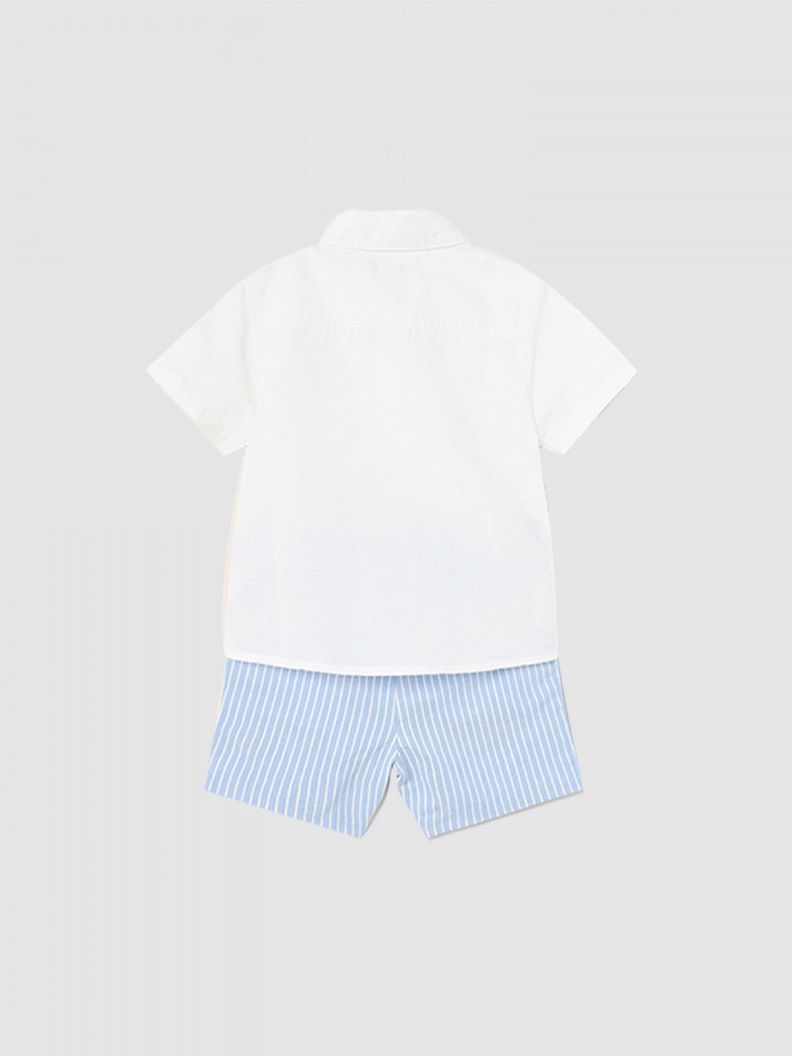 Conjunto 2 piezas Lino Bebe Niño-3