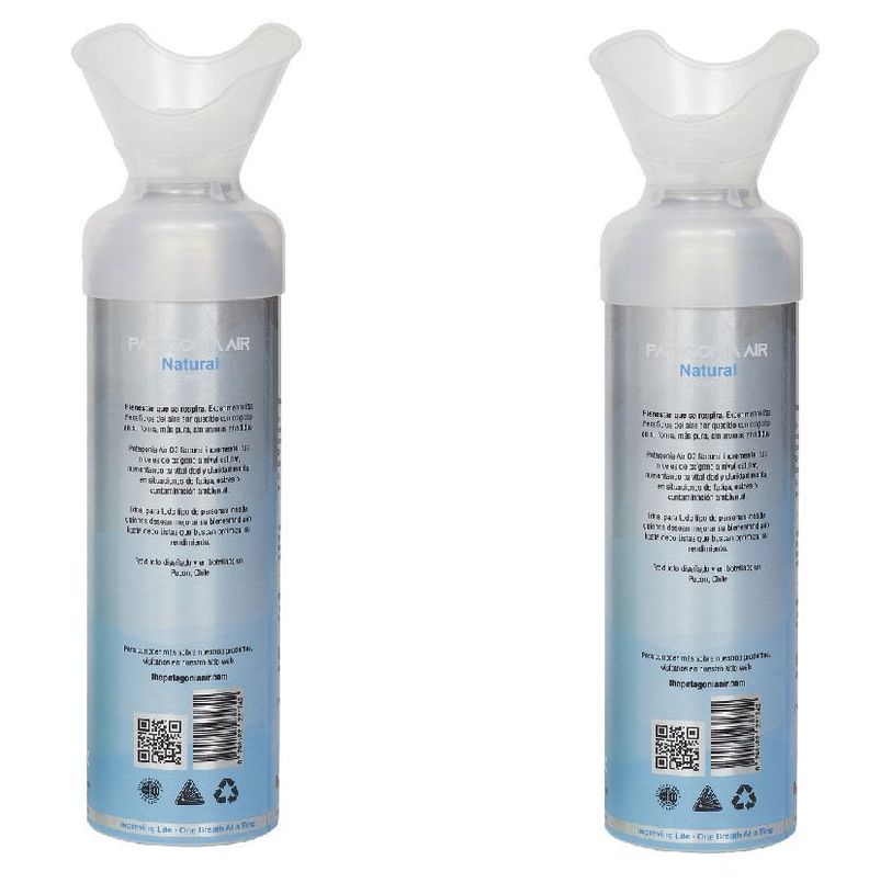 2 Pack Oxígeno Portátil Patagonia Air O2 - Natural-1