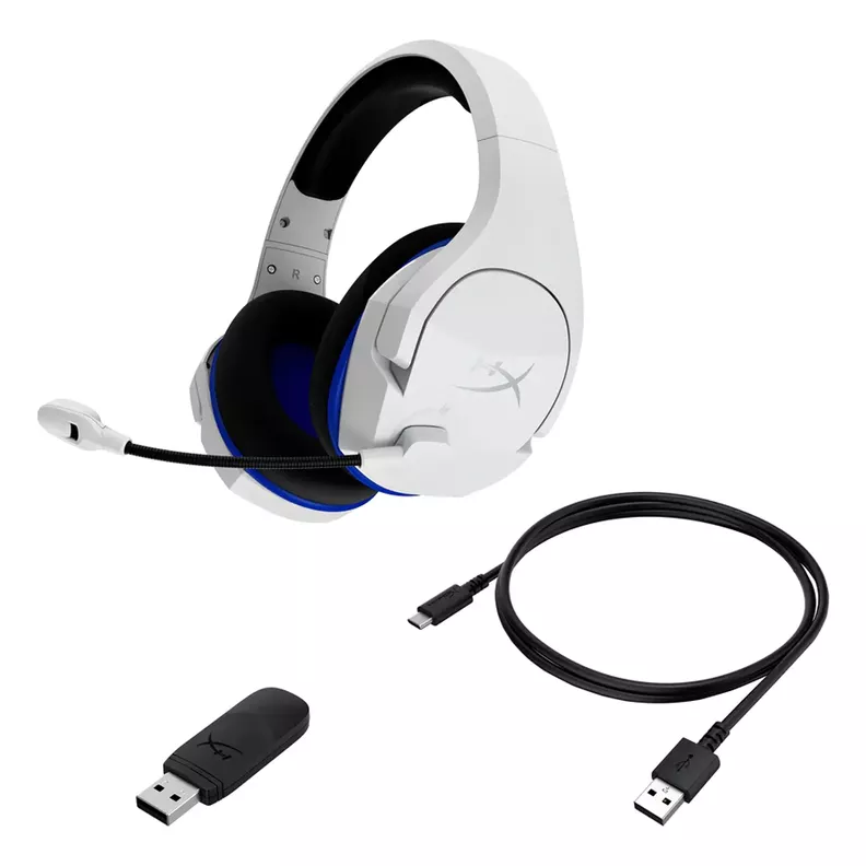 HyperX Cloud Stinger Core Audifonos Inalámbricos PlayStation Color Blanco -2