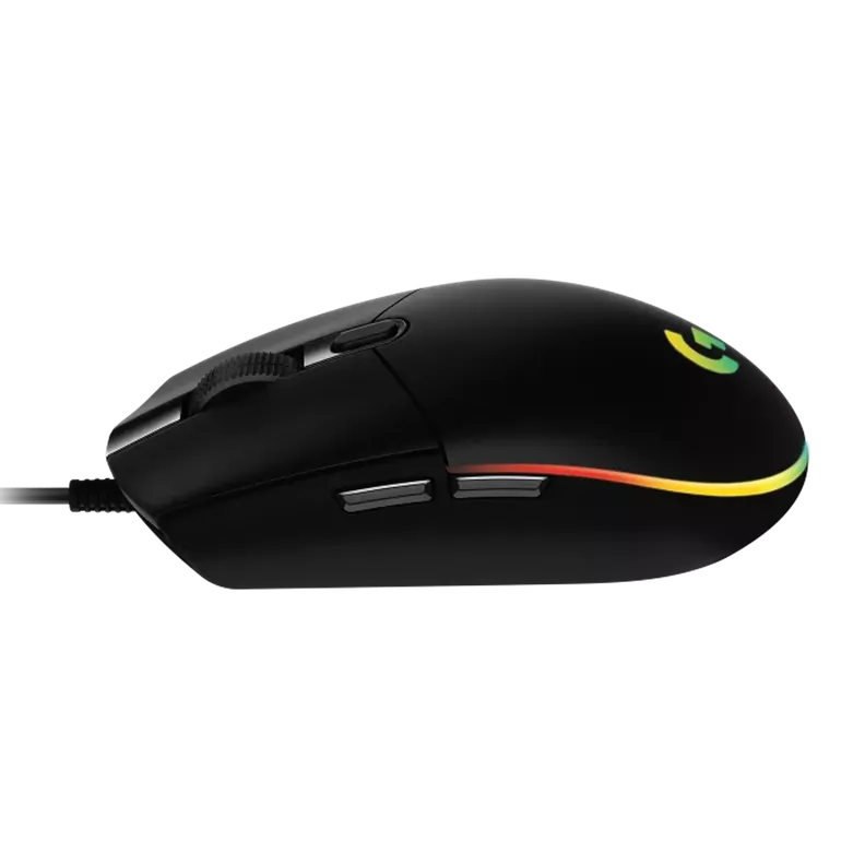 Logitech G203 RGB LIGHTSYNC Mouse Gamer, 6 Botones Programables, 8.000 DPI, Color Negro-3