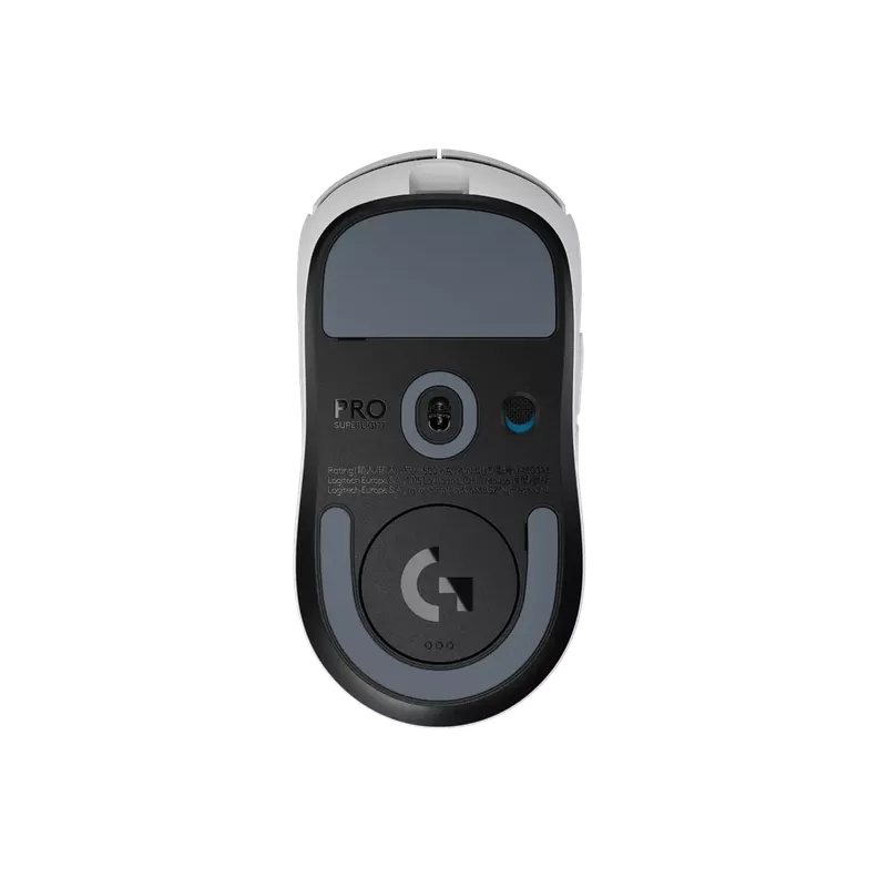 Logitech Pro X Superlight 2 Mouse Gamer Sensor Hero, 25.600dpi, Lightspeed, Color Blanco-4