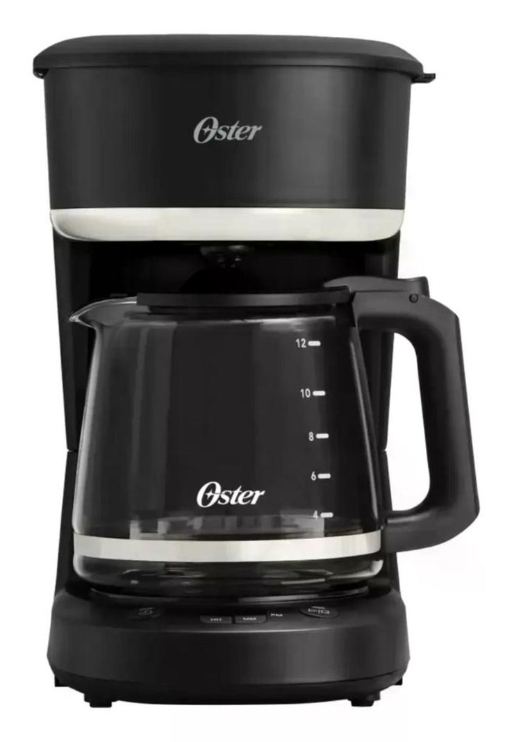 Cafetera Oster Programable 12 Tazas Modelo 2217262 Negro