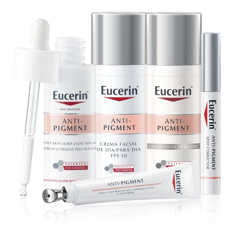 EUCERIN Pack Rutina Antipigment DiaNoche+Ojo+Serum+Corrector-0