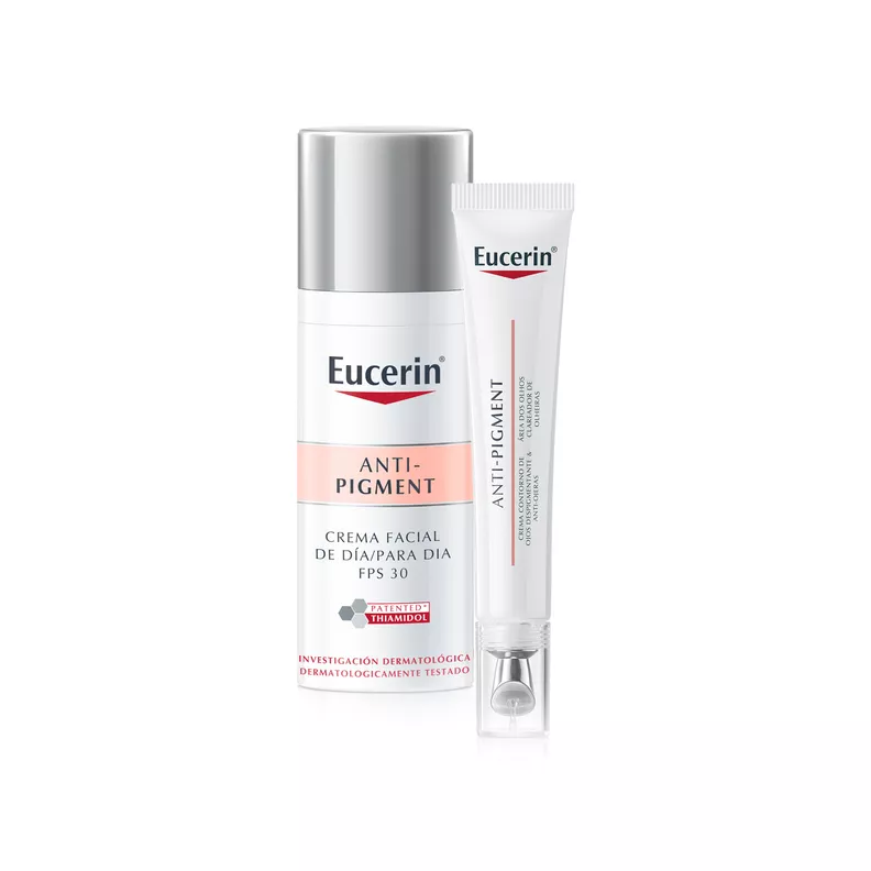 EUCERIN Pack Rutina Antipigment Crema Día + Contorno de Ojos-0