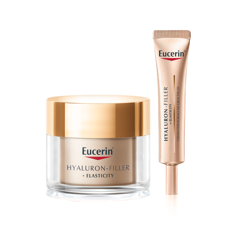 EUCERIN Pack Elasticity Crema Día + Contorno Ojos Antiedad-0