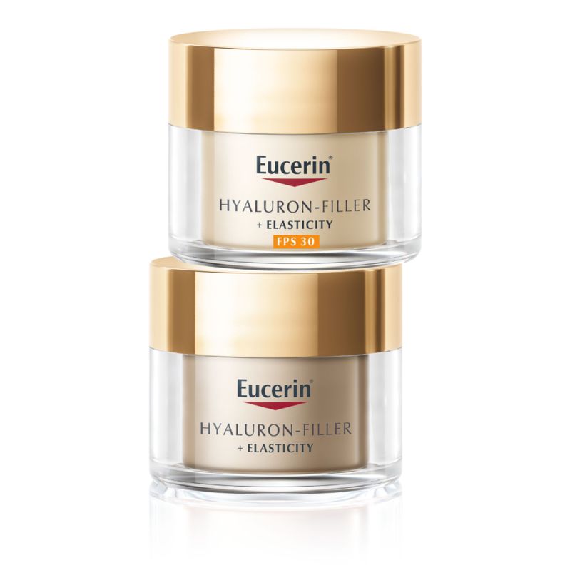 Eucerin Elasticity Crema Día FPS30 + Crema Noche, imagen 1 de 3