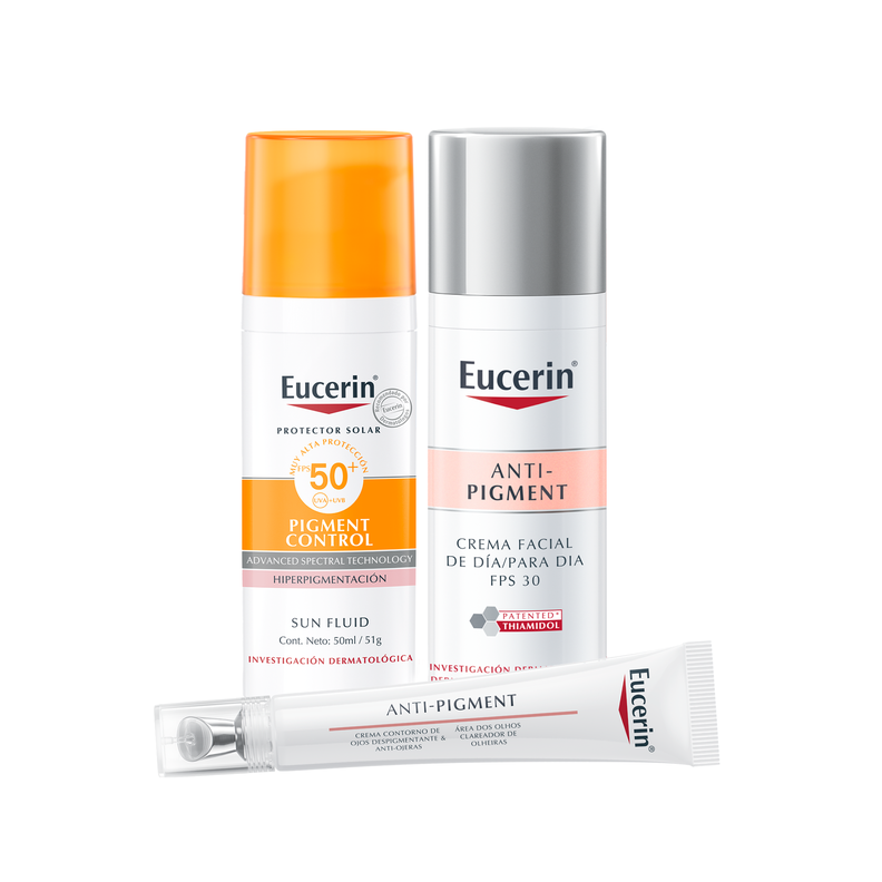 EUCERIN Rutina Anti-Pigment Dia+Ojo+Protector Solar-1