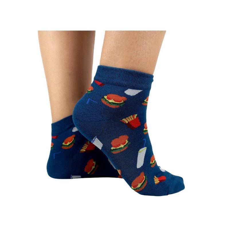 Calcetines Tobillera Diseño Mujer pack de 4 pares-1